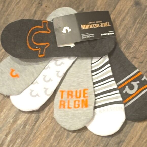 True Religion Horseshoe Logo 6-PK Liners - Picture 4 of 6